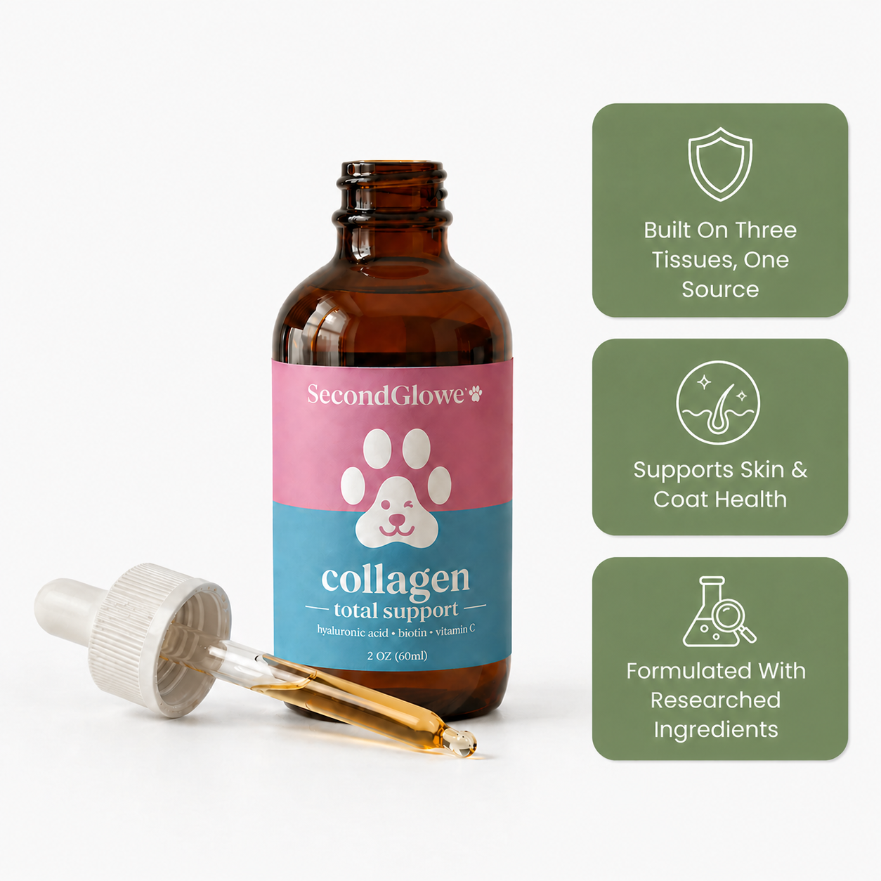 SecondGlowe® Premium Liquid Collagen