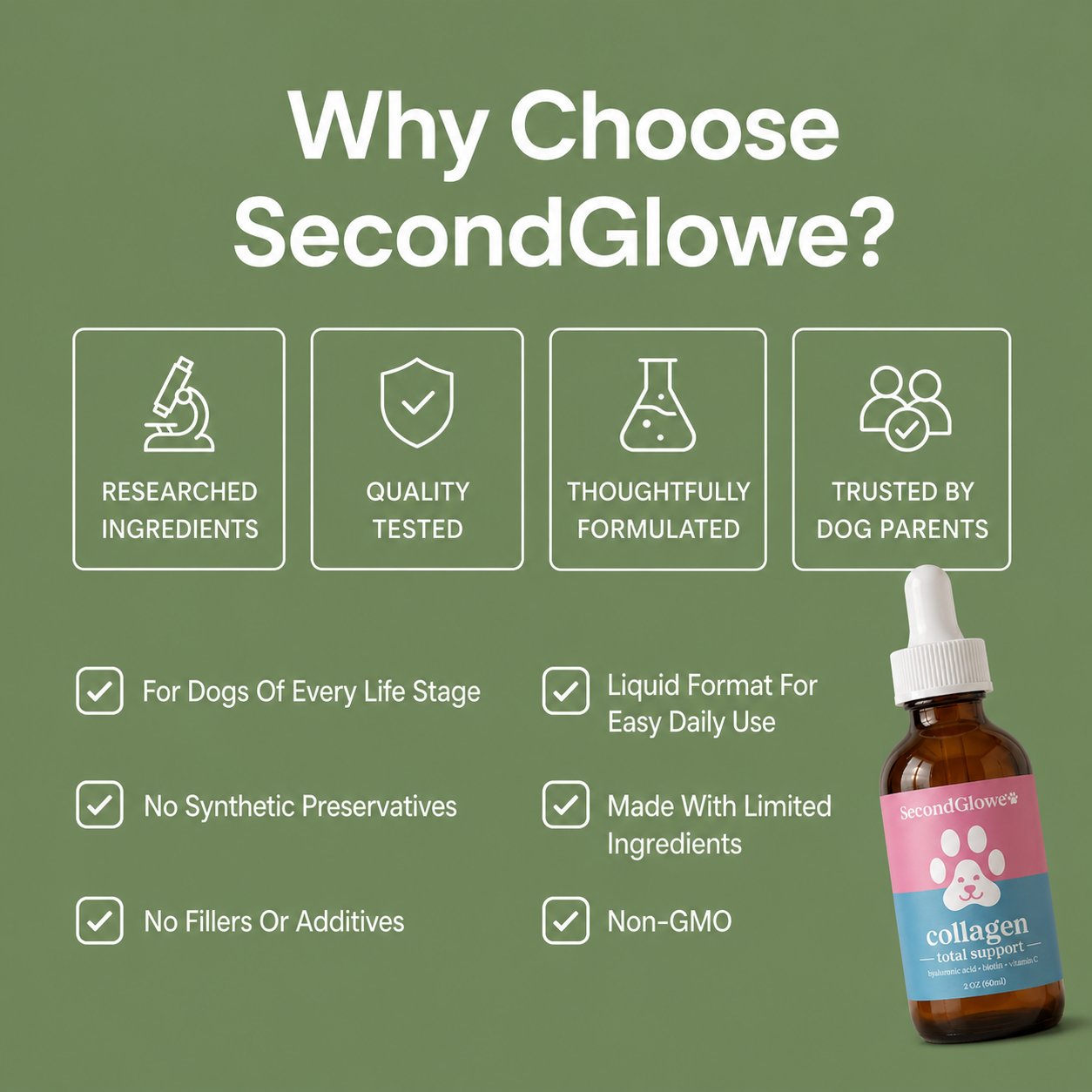 SecondGlowe® Premium Liquid Collagen